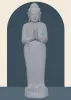 Product image 1 of the product “Standing Buddha made of Riverstone, position Namaskara , H. 150cm. ”